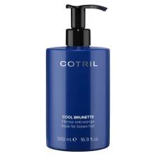 Cotril Маска проти помаранчевого кольору для каштанового волосся Cool Brunette Anti-Orange Mask for Brown Hair 500 ml
