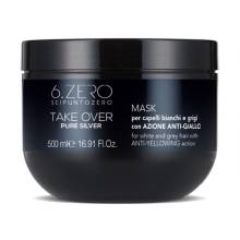 Маска с анти-желтым эффектом 6. Zero Seipuntozero Take Over Pure Silver Mask 500 ml