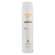 Масло для стайлинга волос с растительным кератином Krom Styling Oil 250 ml