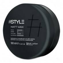 Dott. Solari #Style Black Line Matt Wax Матовый воск для укладки волос (уровень фиксации 4) 100 ml
