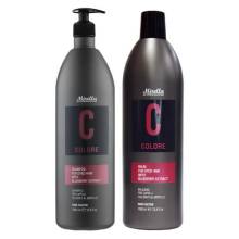 Набор для окрашенных волос шампунь + бальзам Mirella Professional C Colore Kit 2x1000 ml