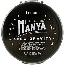 Kemon Hair Manya Zero Gravity Моделирующая паста для волос экстрасильной фиксации 100 ml