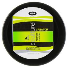 Моделирующий воск для волос на водной основе средней фиксации Lisap Sculture Creator Water Wax 75 ml