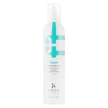 Мусс для объема волос с маслом подсолнечника и протеинами шелка Krom Foam Volumizing Mousse 300 ml