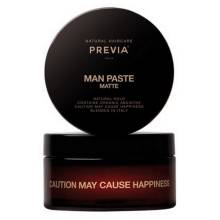 Previa Man Paste Matte Natural Hold Мужская паста для укладки волос натуральной фиксации 100 ml