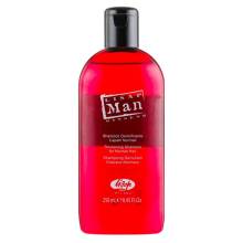 Чоловічий шампунь для нормального волосся. Lisap Man Thickening Shampoo для Normal Hair 250 ml