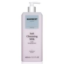 Мягкое очищающее молочко для чувствительной и сухой кожи лица Marbert Soft Cleansing Milk 400 ml
