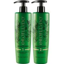 Набор (500 ml+500 ml)масло+очищающее ср-во Revlon Professional Orofluido Amazonia Reconstruction