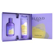 Набір для освітленого та сивого волосся з антижовтим ефектом Inebrya Blondesse No-Yellow Kit