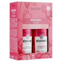 Набор для тонких волос Inoar Resistance Flo de Lotus Especial Kit 2x250 ml (2)