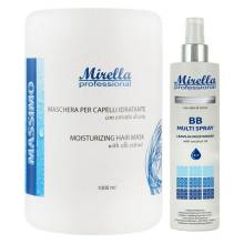 Набор для увлажнения волос Mirella Professional Moisturizing Kit 1000 ml +300 ml