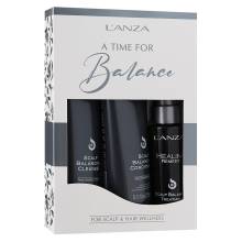 Набор для восстановления баланса жирности волос и кожи головы L'anza Healing Remedy Holiday Trio Box