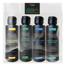 Набір для випрямлення тонкого волосся Lux Keratin Therapy Premium Botanicals Kit 4x100 ml