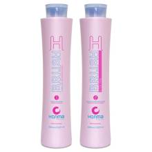 Набор розовый ботокс для волос Honma Tokyo H-Brush B.Tox Pink 30 ml+50 ml