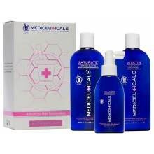 Набор женский для стимуляции роста сухих волос Mediceuticals For Women Kit Dry (2х250 ml+125 ml)