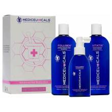 Набор женский для стимуляции роста тонких волос Mediceuticals For Women Kit Fine (2х250 ml+125 ml)