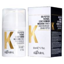 Kaaral Extra K Bio-Peptides Thermal Leave-In Mask Несмываемая термомаска для волос с биопептидами 50 ml