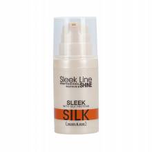 Несмываемый кондиционер для поврежденных волос Stapiz Sleek Line Silk Conditioner 30 ml
