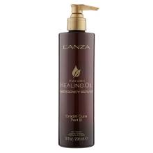 Несмываемый крем-протектор для волос (Шаг В) L'anza Keratin Healing Oil Emergency Service Cream Cure (Part B) 296 ml