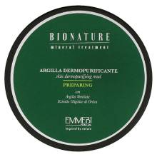 Emmebi Italia BioNatural Mineral Treatment Skin Dermopurifying Mud Глина для волос с экстрактом крапивы 300 ml