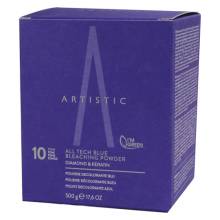 Осветляющая пудра до 10 тонов Artistic Hair All Tech Blue Bleaching Powder 10 Tones 500 g