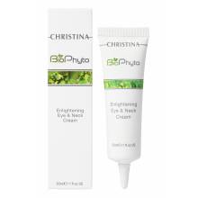 Освітлюючий крем для шкіри навколо очей і шиї Christina Bio Phyto Enlightening Eye and Neck Cream 30 ml