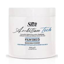 Освітлювальний порошок для балаяжу Shot Ambition Tech Film Deco Bleaching Powder 500 g