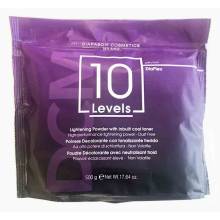 Осветляющий порошок для волос до 10-ти уровней DCM 10 Levels Lightening Powder 500 g