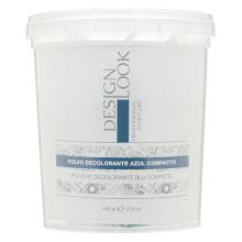 Осветляющий порошок для волос (голубой) Design Look Blue Bleaching Powder 500 g