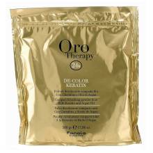 Fanola Oro Therapy Color Keratin Осветляющий порошок с золотаом 500 g