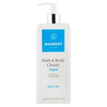 Освежающее мягкое молочко для тела Marbert Bath & Body Classic Aqua Refreshing Soft Body Milk 400 ml