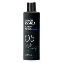 Оттеночный шампунь с пепельно-синим пигментом для светлых волос Artego Good Society 05 B_Blonde 05 Ash Blue Shampoo 250 ml