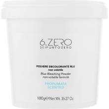 Парфумований освітлюючий порошок блакитного кольору 6. Zero Seipuntozero Scented Blue Compact Bleaching Powder 1000 g