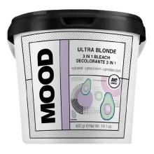 Mood Ultra Blonde 3 in1 Bleach Decolorante Пудра на основе глины для обесцвечивания волос  400 g