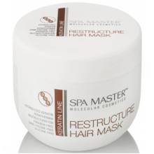 Реструктурирующая маска с кератином и кокосовым маслом Spa Master Keratin Line Restructure Hair Mask 500 ml