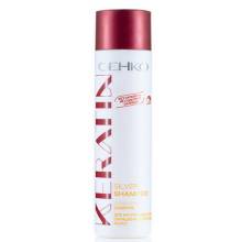 Серебристый шампунь для натуральных и окрашенных светлых волос C:EHKO Keratin Silver Shampoo 250 ml