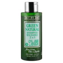 Alan Jey Green Natural 2 in1 Shampoo Balsamo Шампунь-бальзам для всіх типів волосся 250 ml