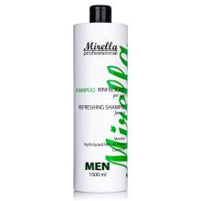 Mirella Professional Refreshing Shampoo Шампунь для мужчин с ментолом 1000 ml