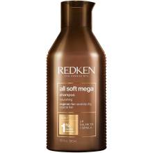 Шампунь для питания очень сухих волос Redken All Soft Mega Nourishing Shampoo For Severely Dry Hair 300 ml