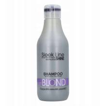Шампунь для світлого волосся, що нейтралізує жовтизну. Stapiz Sleek Line Violet Shampoo 300 ml
