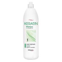 Шампунь для восстановления волос с кератином Prosalon Keratin Hair Repair Shampoo 1000 ml