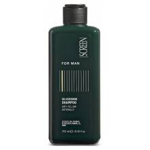Шампунь мужской с антижелтым эффектом Screen For Man Silverising Shampoo 250 ml