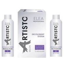 Elea Professional Artisto Decolorant System Система для удаления краски с волос 2x60 ml
