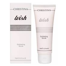 Скраб-ексфоліатор для шкіри обличчя Christina Wish Exfoliating Scrub 75 ml