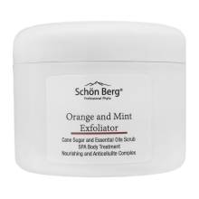 Скраб для тела с цедрой апельсина и мятой Schön Berg Orange and Mint Exfoliator 250 ml