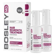 Bosley MD Hair Regrowth Treatment For Women Sprayer Спрей с миноксидилом 2% для роста волос у женщин 2x60 ml