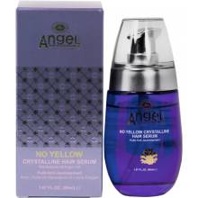 Сыворотка с маслами макадамии и арганы для нейтрализации желтого пигмента Angel Professional No Yellow Crystalline Hair Serum 50 ml