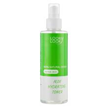 Тоник для нормальной и склонной к сухости кожи с соком алоэ вера Looky Look Aloe Hydrating Toner 200 ml