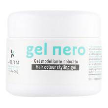 Тонирующий гель для седых волос Krom Gel Nero Hair Colour Stuling Gel 150 ml