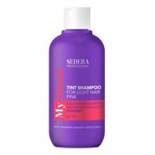 Тонирующий шампунь для волос розовый Sedera Professional My Blond For Light Hair Pink Tint Shampoo 250 ml